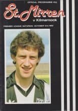 St Mirren v Kilmarnock 02-Oct-1982