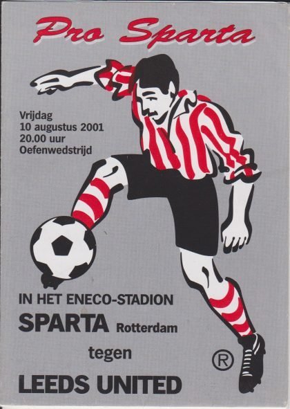 Sparta Rotterdam v Leeds United 10-Aug-2001