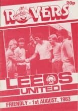 Doncaster Rovers v Leeds United 01-Aug-1983