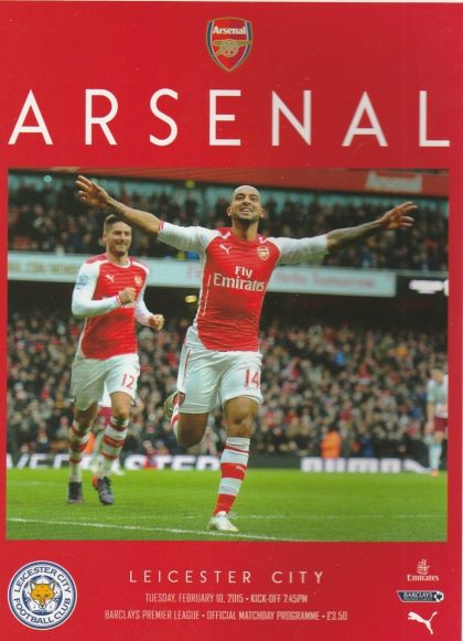 Arsenal v Leicester City 10-Feb-2015