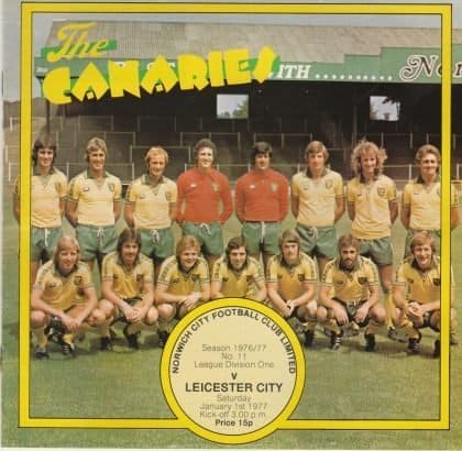 Norwich City v Leicester City 01-Jan-1977