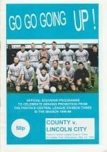 Stockport County Reserves v Lincoln City Reserves 01-May-1996
