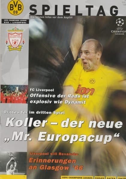 Borussia Dortmund v Liverpool 19-Sep-2001