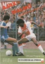 Ajax v Malmo 18-Mar-1987