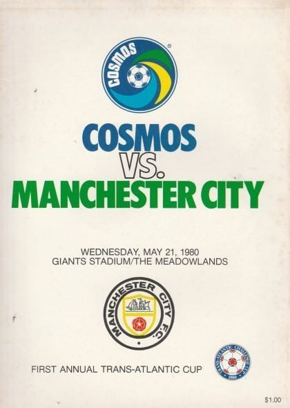New York Cosmos v Manchester City 21-May-1980