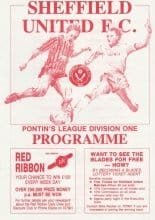 Sheffield United Reserves v Manchester City Reserves 27-Aug-1990