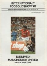 Naestved IF v Manchester United 22-Jul-1987