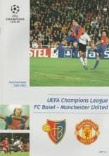 FC Basel v Manchester United   26-Nov-2002