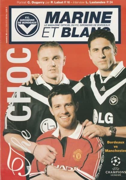 Girondins Bordeaux v Manchester United 07-Mar-2000
