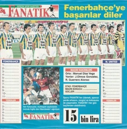 Fenerbache v Manchester United 08-Dec-2004