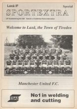 Laxa IF v Manchester United 06-Aug-1988