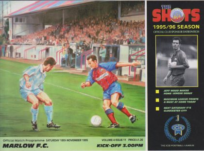 Aldershot Town v Marlow  18-Nov-1995