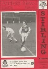 Stirling Albion v Meadowbank Thistle 27-Dec-1986