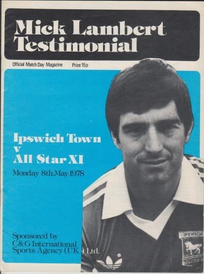Ipswich Town v All Star XI  08-May-1978