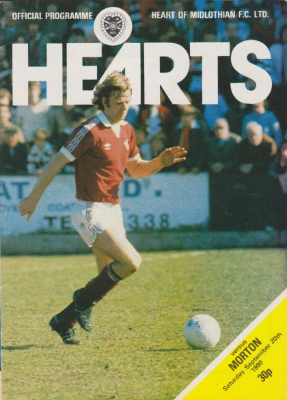 Heart of Midlothian v Morton  20-Sep-1980