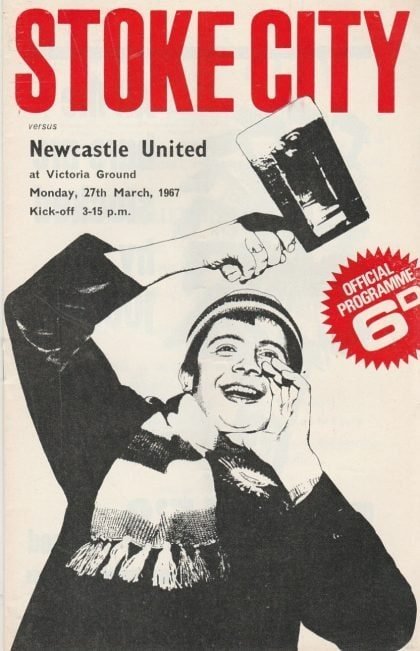 Stoke City v Newcastle United 27-Mar-1967