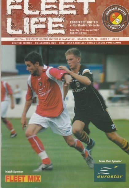 Ebbsfleet United v Northwich Victoria  11-Aug-2007