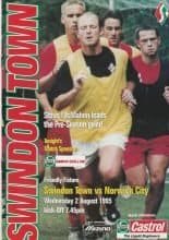 Swindon Town v Norwich City  02-Aug-1995