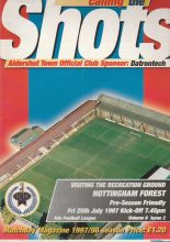 Aldershot Town v Nottingham Forest 25-Jul-1997