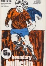 Oldham Athletic v Notts County 12-Feb-1972