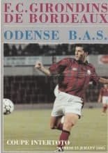 Girondins Bordeaux v Odense  15-Jul-1995