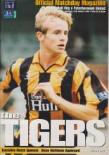 Hull City v Peterborough United 24-Jan-1998