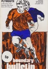 Oldham Athletic v Plymouth Argyle 25-Sep-1971