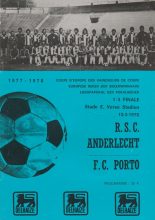 Anderlecht v FC Porto 15-Mar-1978
