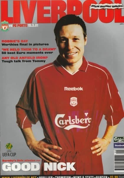 Liverpool v FC Porto 15-Mar-2001