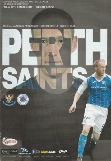 St Johnstone v Glasgow Rangers   13-Oct-2017