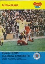 Dukla Prague v Glasgow Rangers   16-Sep-1981