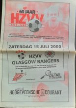 HZVV v Glasgow Rangers  15-Jul-2000