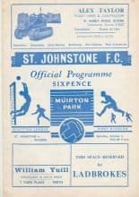 St Johnstone v Glasgow Rangers 04-Oct-1969