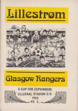 Lillestrom v Glasgow Rangers  05-Sep-1979