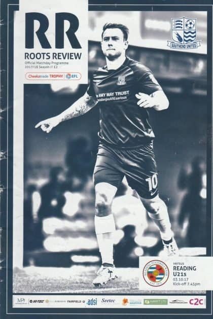 Southend United v Reading U23  03-Oct-2017