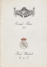 Crystal Palace v Real Madrid 18-Apr-1962