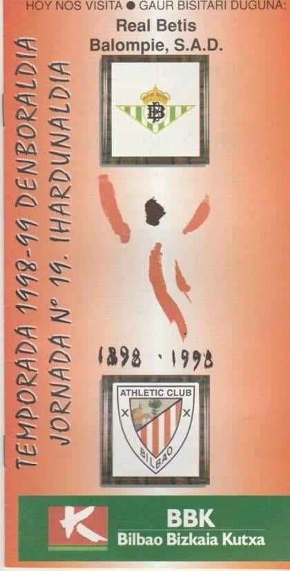 Athletic Bilbao v Real Betis   1998-99
