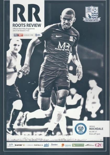 Southend United v Rochdale  02-Sep-2017