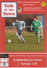 Scarborough Town v Ryhope CW  14-Nov-2009