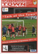 Scarborough Town v Scarborough Athletic Reserves  10-Dec-2011