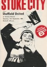Stoke City v Sheffield United 17-Sep-1966