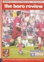Scarborough v Southend United  14-Jan-2004