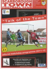 Scarborough Town v Stanningley Old Boys  24-Sep-2011