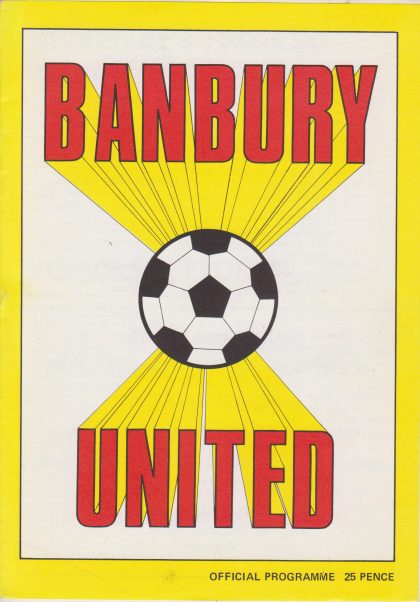 Banbury United v Stoke City 11-Oct-1983