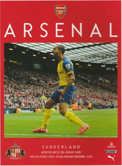 Arsenal v Sunderland 20-May-2015