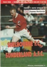 Shelbourne v Sunderland 21-Jul-1997