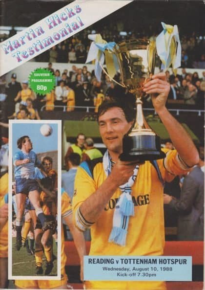 Reading v Tottenham Hotspur 10-Aug-1988