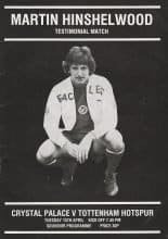 Crystal Palace v Tottenham Hotspur 15-Apr-1980