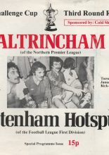 Altrincham v Tottenham Hotspur 16-Jan-1979
