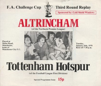 Altrincham v Tottenham Hotspur 16-Jan-1979